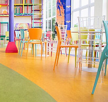 Forbo Marmoleum Decibel on Order 312535 golden sunset фото 2 | FLOORDEALER